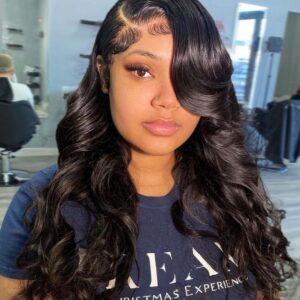 body wave lace front wig