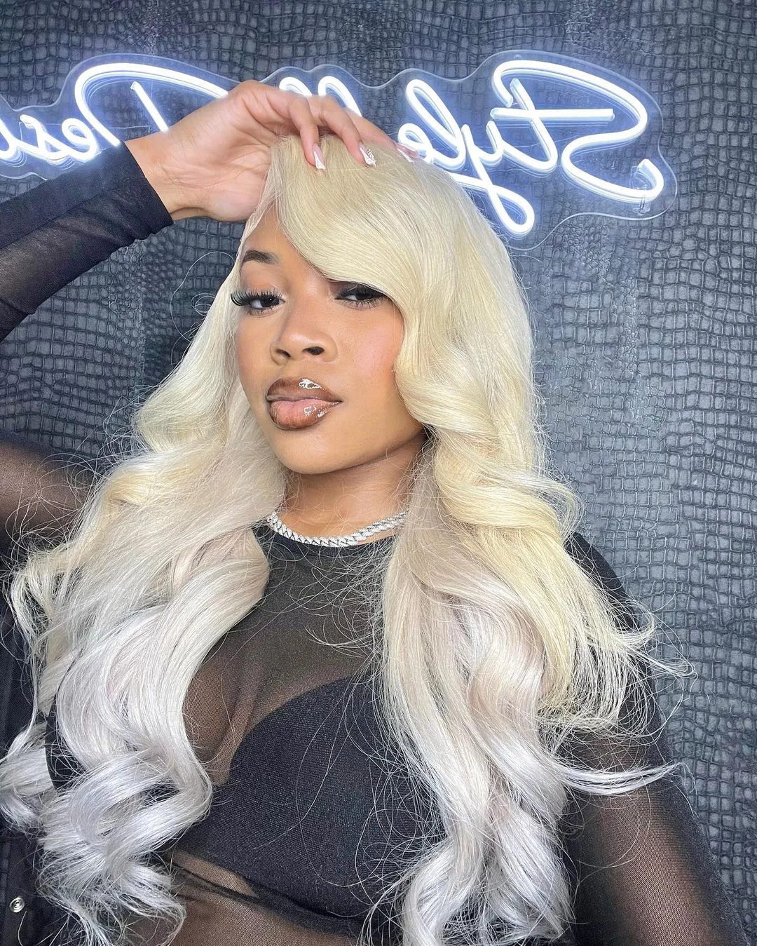 Blonde Color Body Wave Lace Front Wig