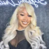 Blonde Color Body Wave Lace Front Wig
