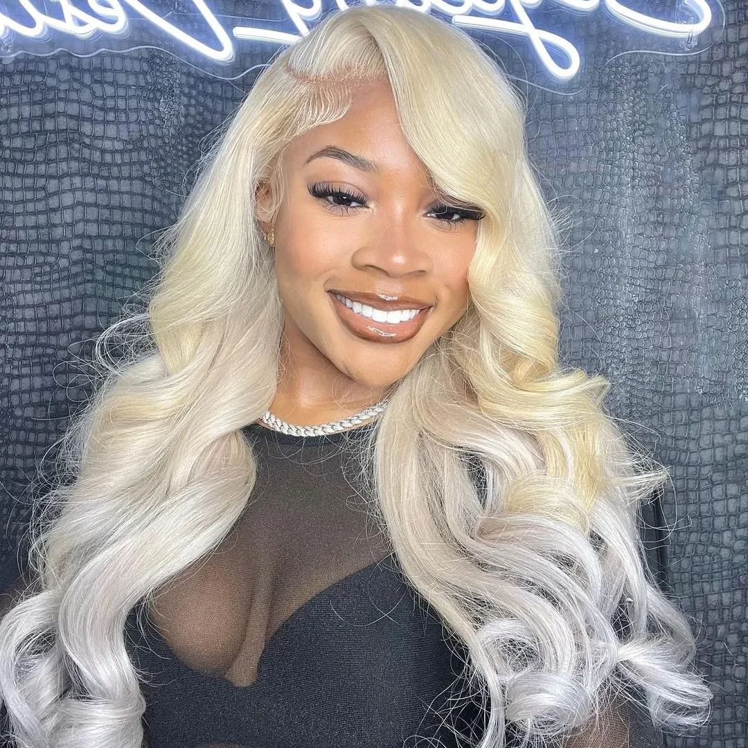 Blonde Color Body Wave Lace Front Wig