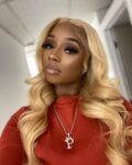 blonde body wave lace front wig