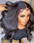body wave lace closure wig
