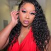 lace closure wig curly wave