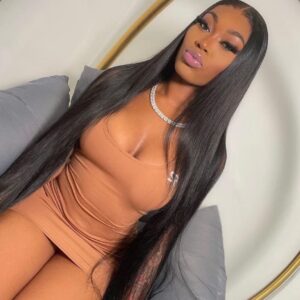 lace closure wig stragith hair