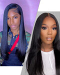 lace closure wig straight hair