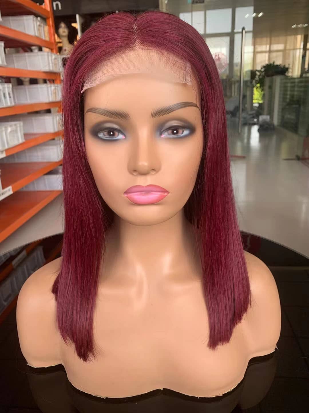 99j bob wigs 12a high density straight hair