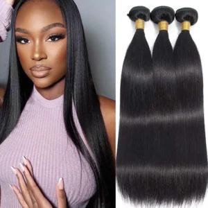 12A Super Double Drawn Straight Hair 3 Bundles