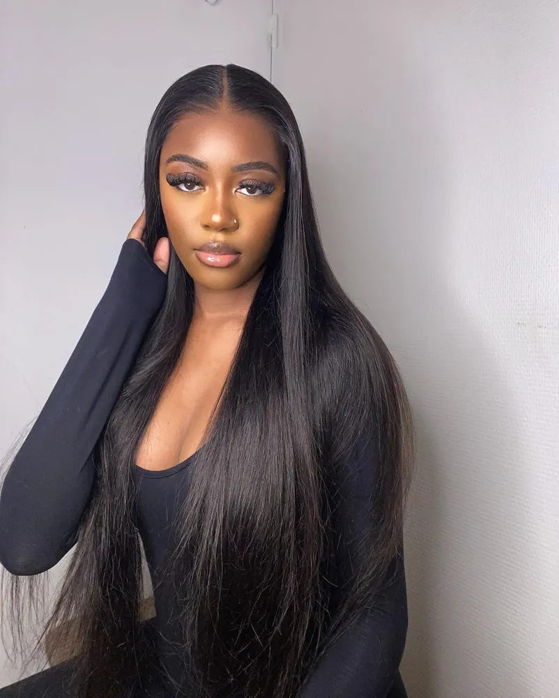 Classy & Gorgeous Straight Hair Lace Closure Wig