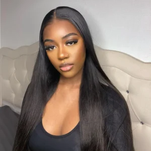 Classy & Gorgeous Straight Hair Lace Closure Wig