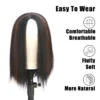 orgwigs yaki kinky straight wig synthetic wig 16 inch