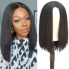 orgwigs yaki kinky straight wig synthetic wig 16 inch