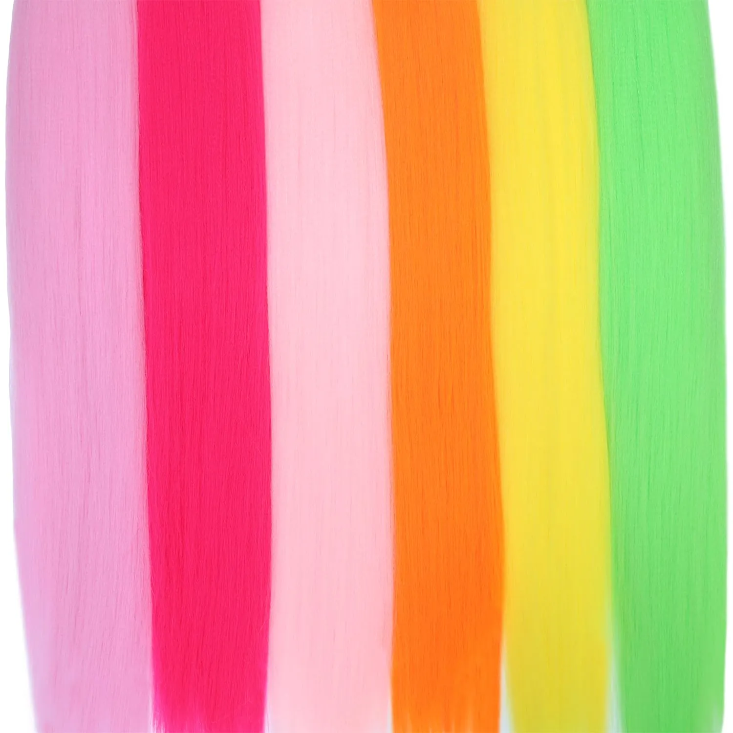 Vibrant 26inch Colorful Braiding Hair Pre Stretched Pack